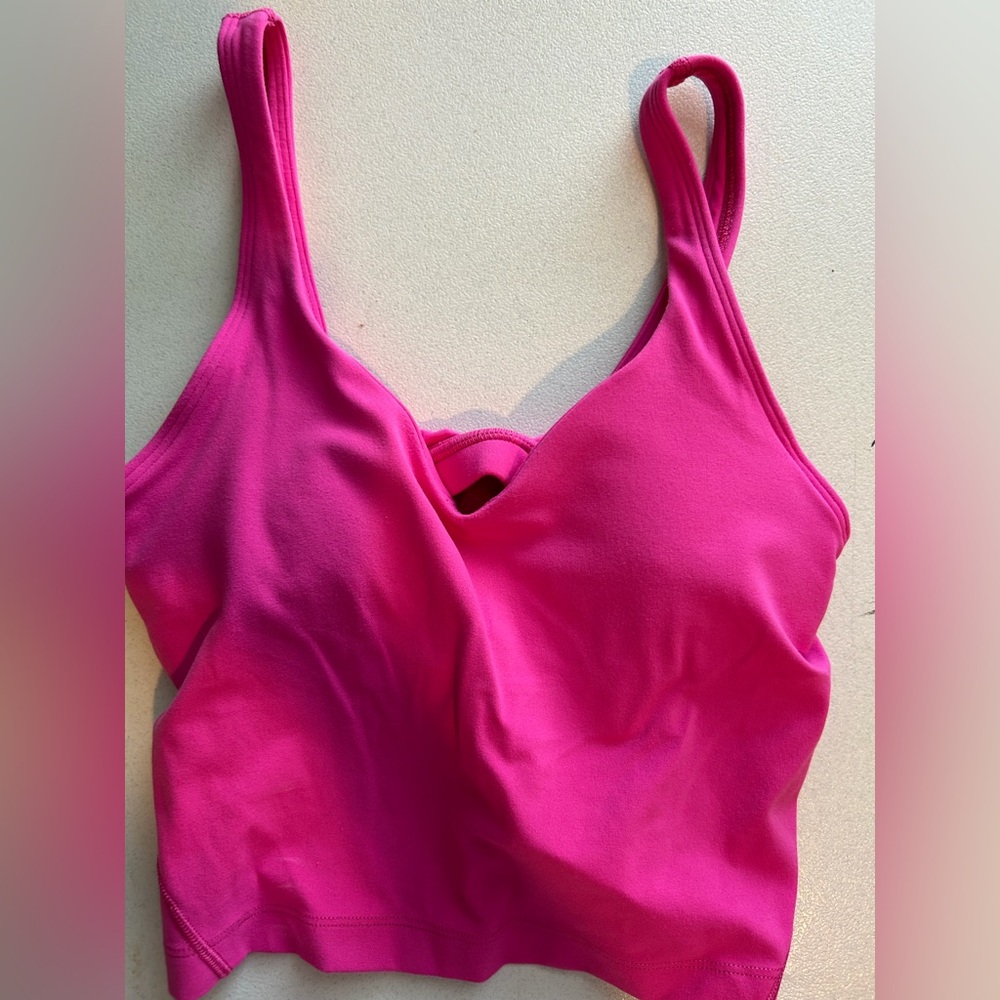 lululemon athletica Pink Tank Top